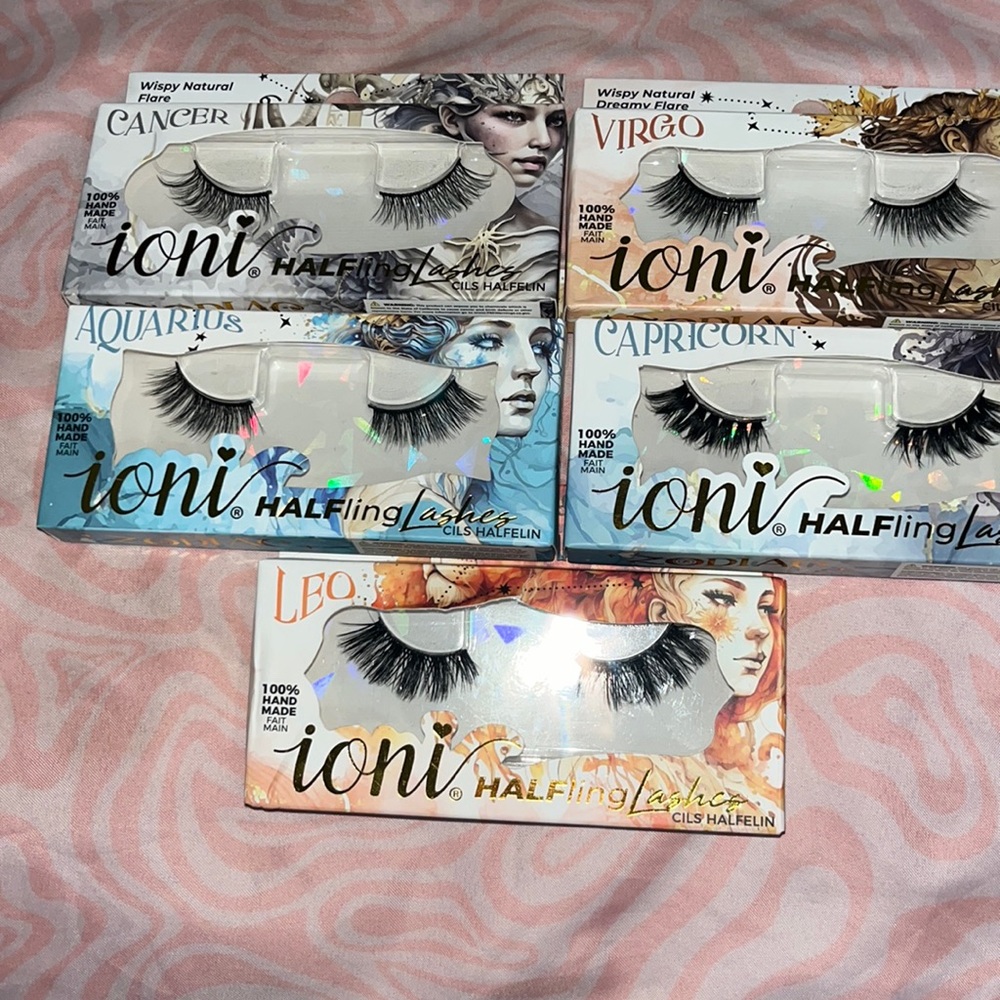 Zodiac Halfling Lashes: 5-pair